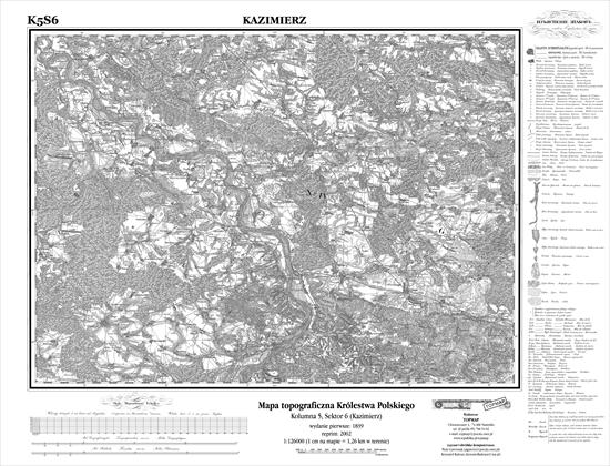 mapy Królestwa  Polskiego - K5S6 Kazimierz.gif